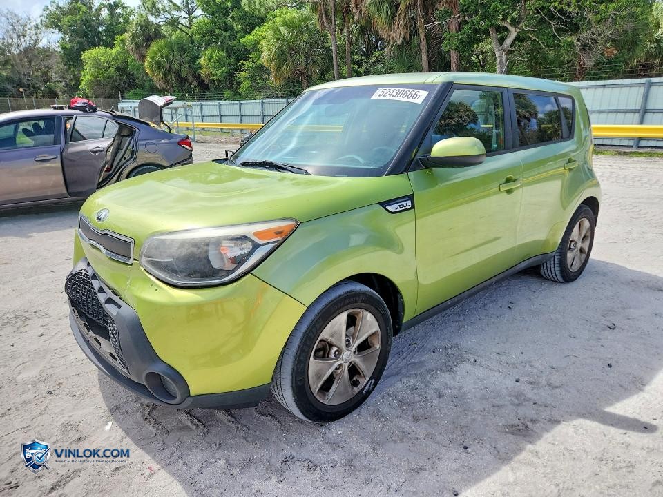 2015 KIA SOUL BASE – Lot 52430666 auction photo