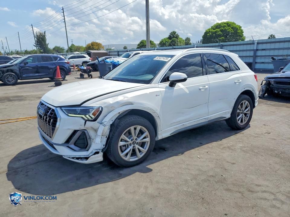 2023 AUDI Q3 PREMIUM S LINE 45 – Lot 52431426 auction photo