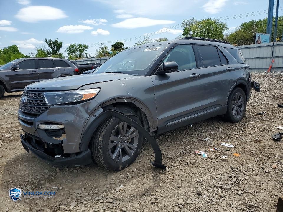 2022 FORD EXPLORER XLT – Lot 52438036 auction photo