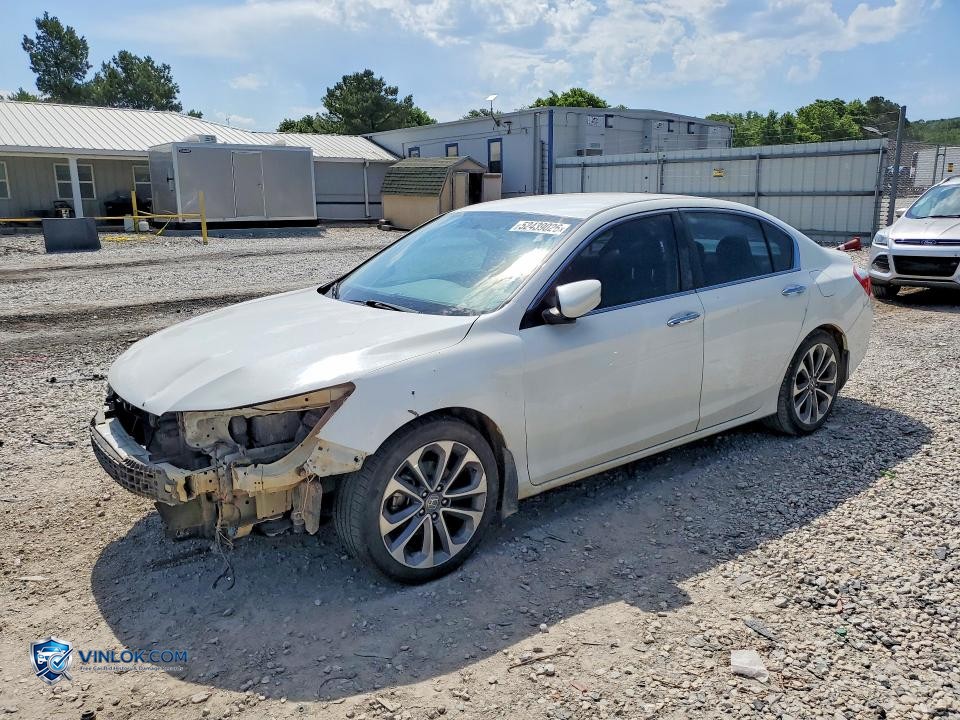 2014 HONDA ACCORD SPORT – Lot 52439026 auction photo