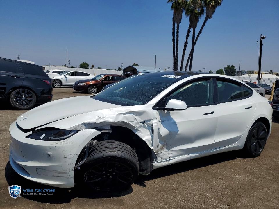 2025 TESLA MODEL 3 – Lot 52440216 auction photo