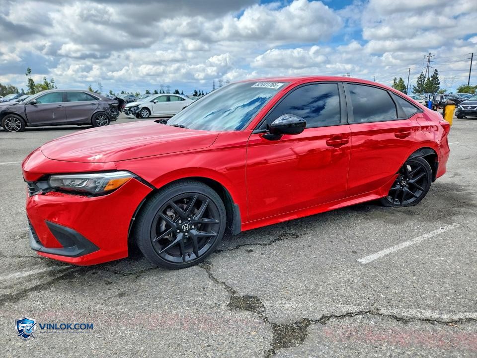 2022 HONDA CIVIC SPORT – Lot 52441766 auction photo