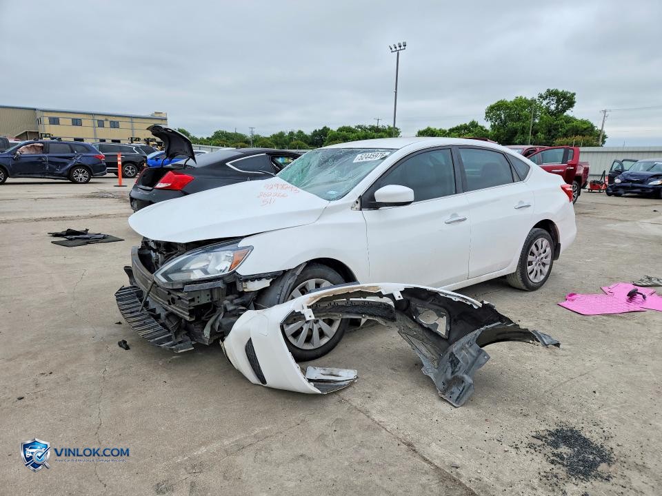 2016 NISSAN SENTRA S – Lot 52445976 auction photo