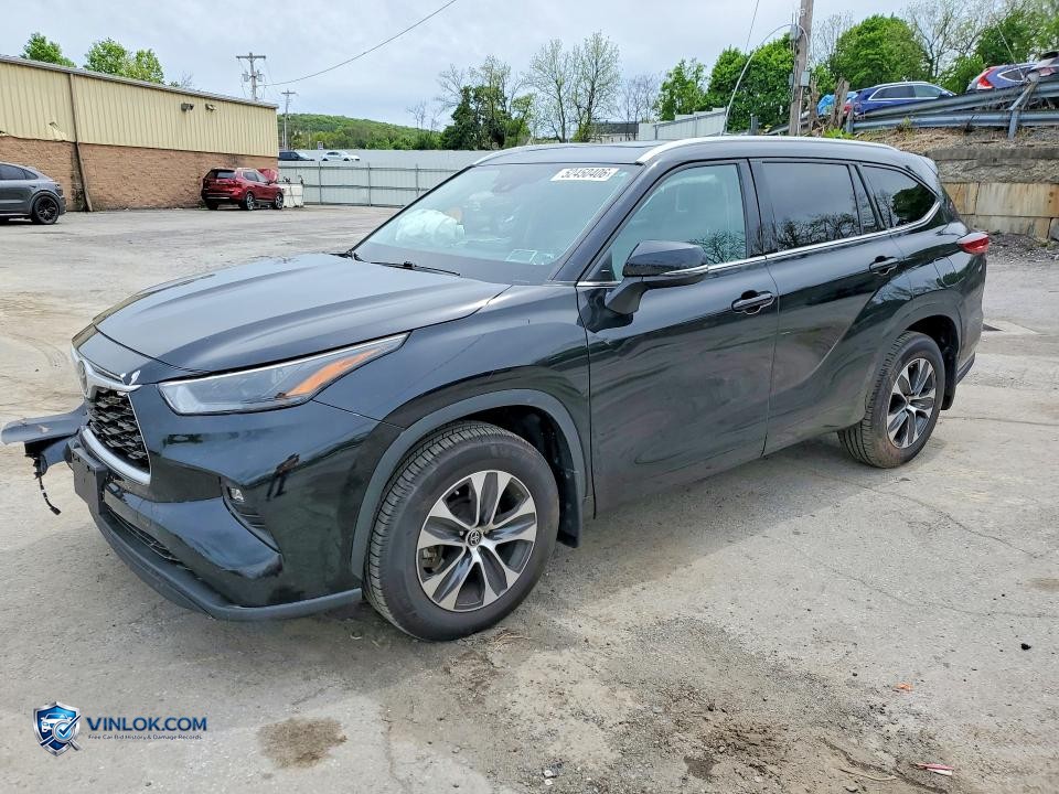 2022 TOYOTA HIGHLANDER XLE – Lot 52450406 auction photo