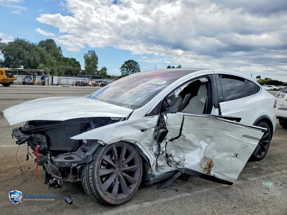 2018 TESLA MODEL X – Lot 52450816 auction photo