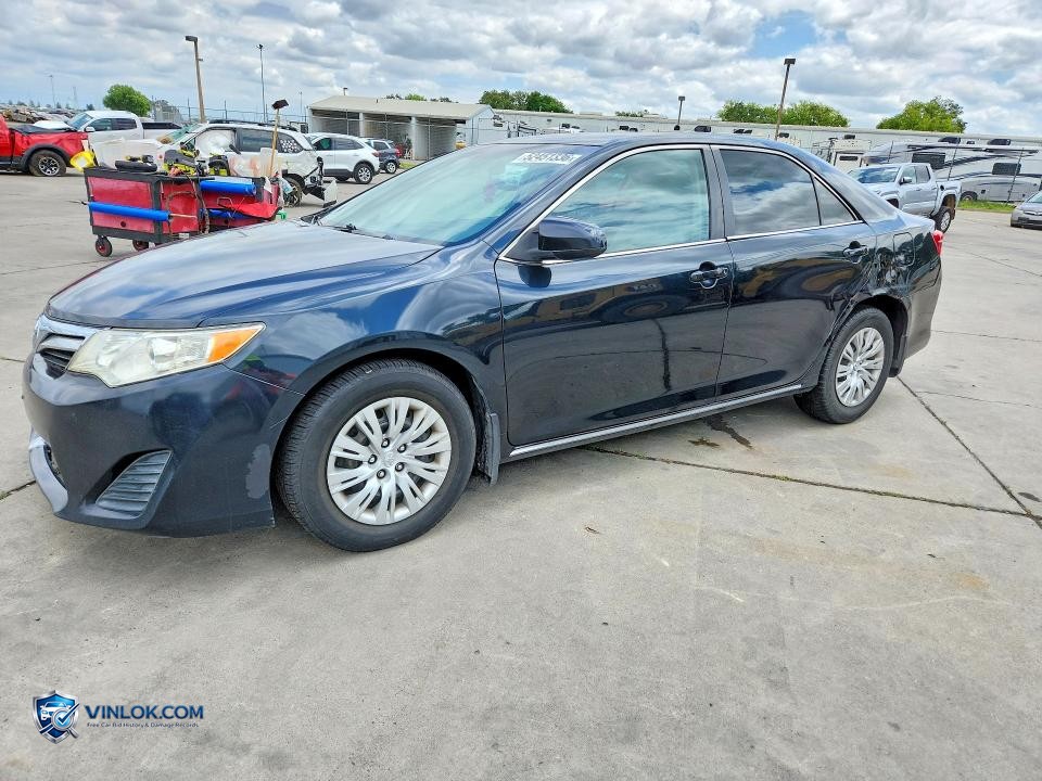 2012 TOYOTA CAMRY LE – Lot 52451336 auction photo