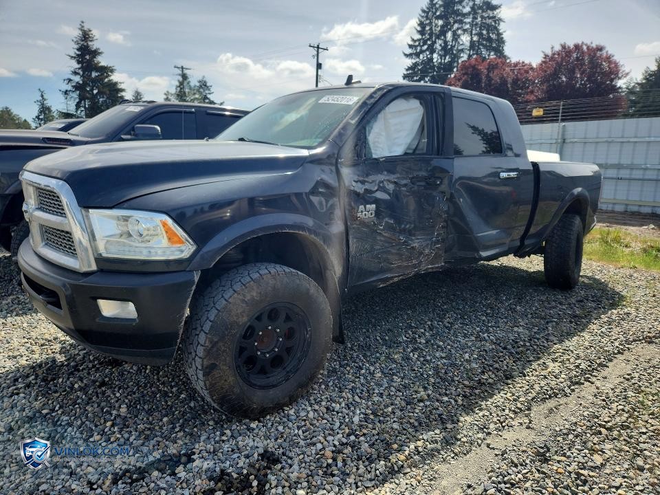 2015 RAM 3500 LARAMIE – Lot 52452016 auction photo
