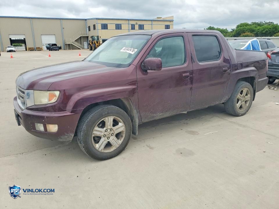2011 HONDA RIDGELINE RTL – Lot 52453476 auction photo