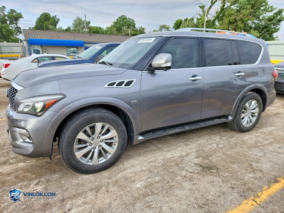 2017 INFINITI QX80 BASE – Lot 52453896 auction photo