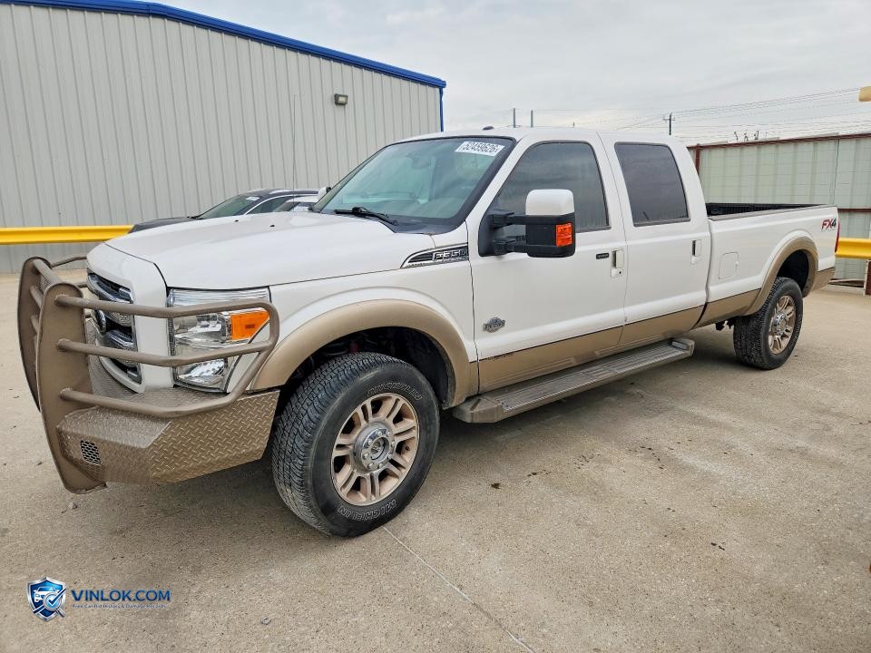 2013 FORD F350 – Lot 52459626 auction photo