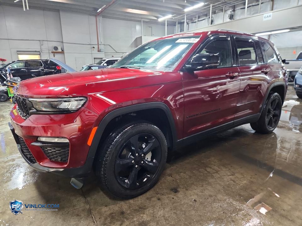 2025 JEEP GRAND CHEROKEE LIMITED – Lot 52459676 auction photo