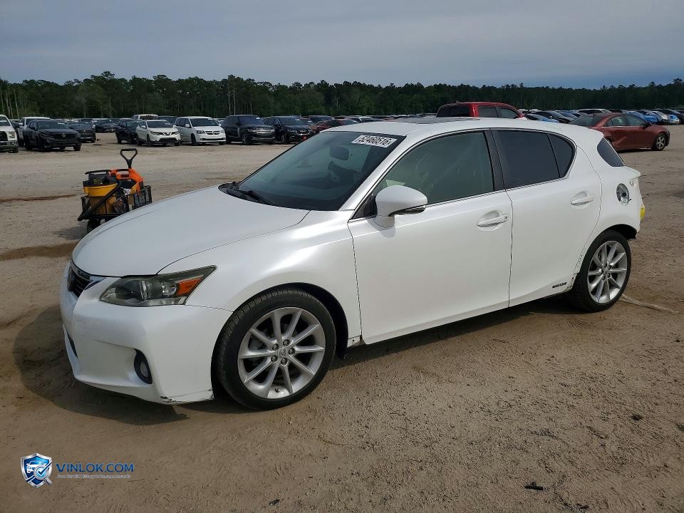2013 LEXUS CT 200 – Lot 52460516 auction photo