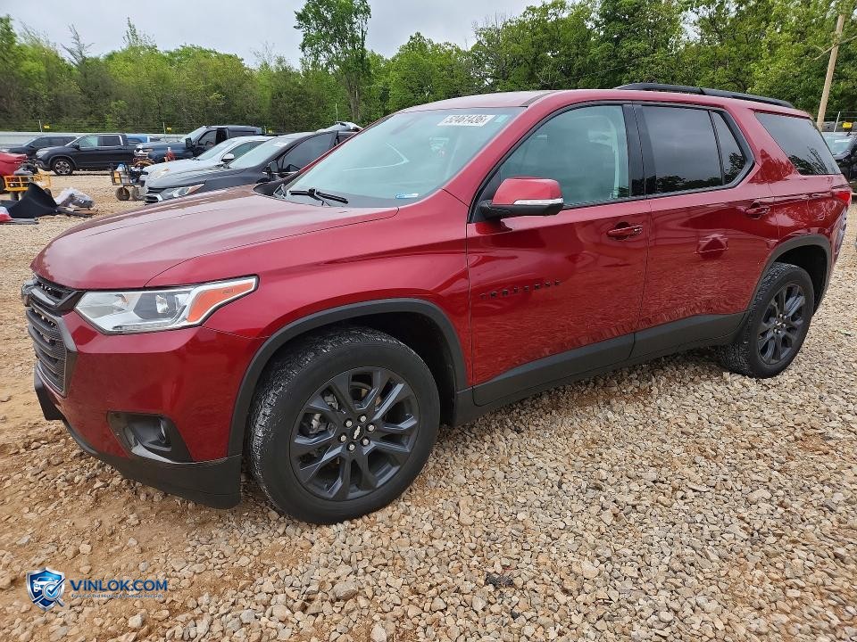 2021 CHEVROLET TRAVERSE RS – Lot 52461436 auction photo