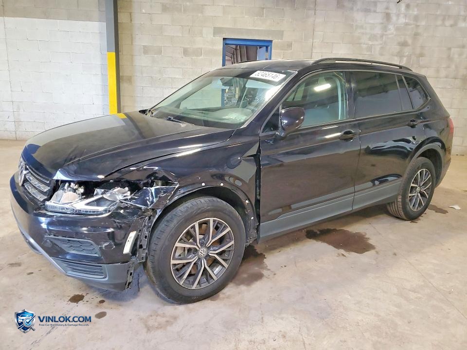 2021 VOLKSWAGEN TIGUAN S – Lot 52465146 auction photo
