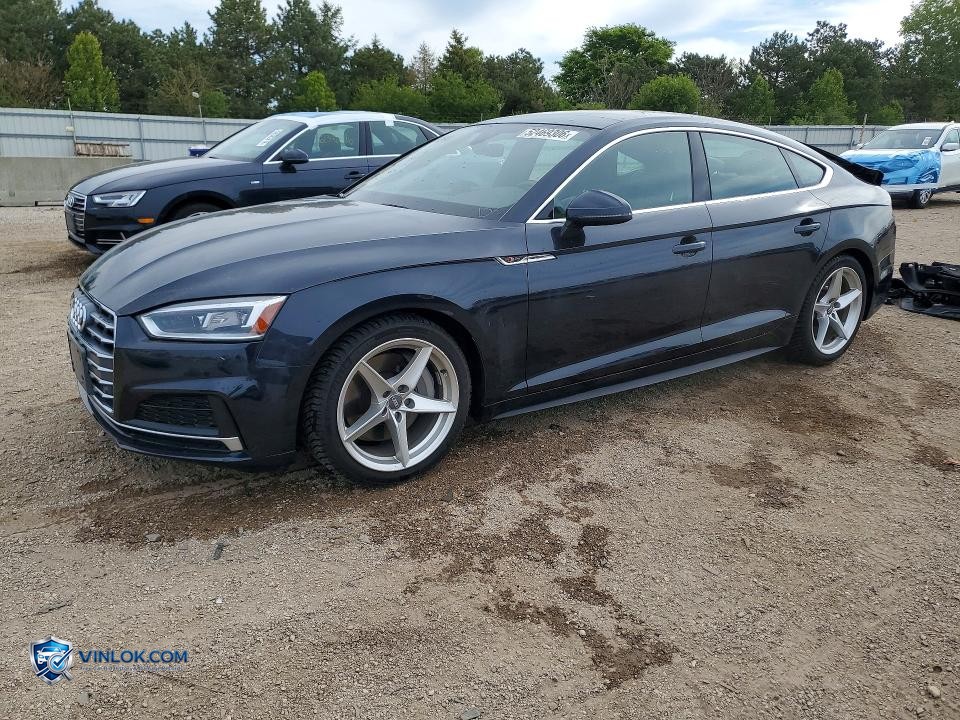 2018 AUDI A5 PREMIUM PLUS S-LINE – Lot 52469306 auction photo