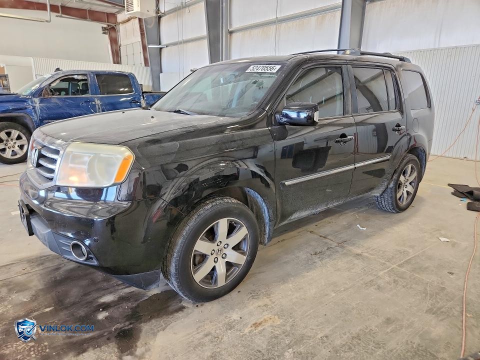 2013 HONDA PILOT TOURING – Lot 52470556 auction photo