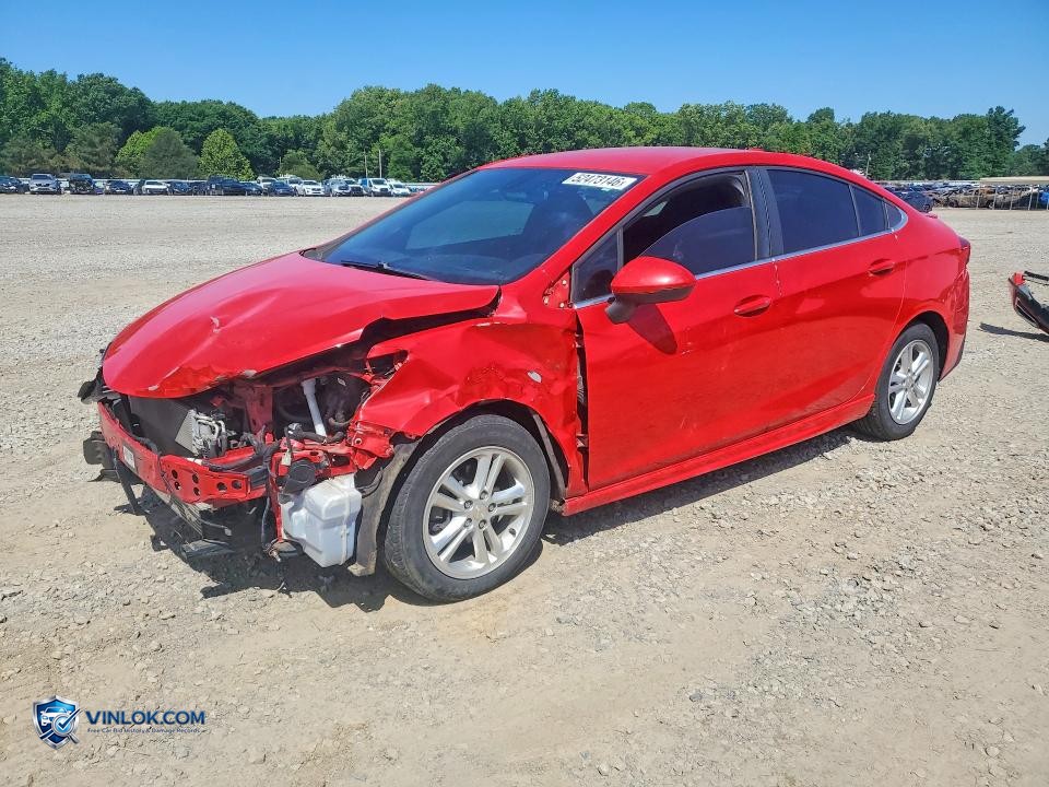 2017 CHEVROLET CRUZE LT – Lot 52473146 auction photo