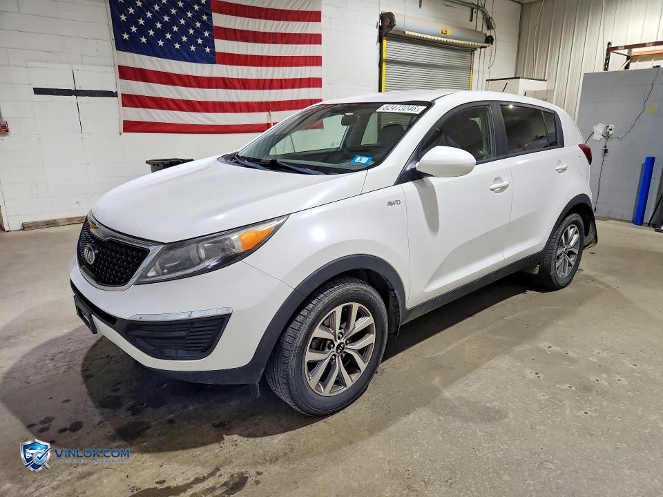2016 KIA SPORTAGE LX – Lot 52473246 auction photo
