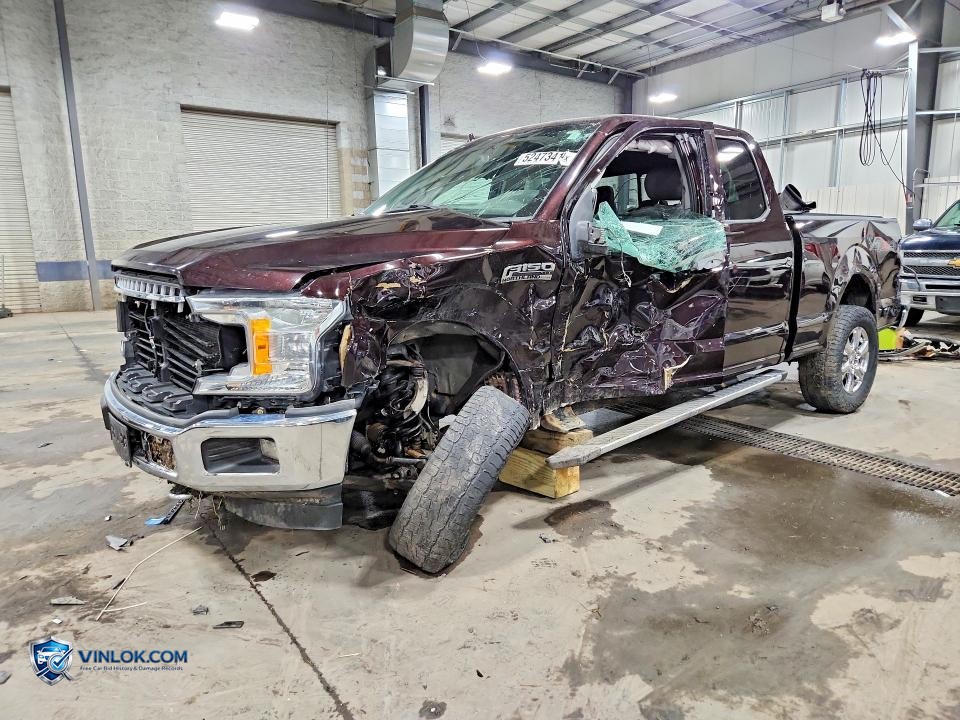 2018 FORD F150 SUPER CAB – Lot 52473416 auction photo