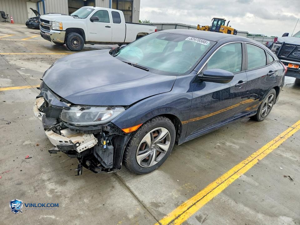 2019 HONDA CIVIC LX – Lot 52478566 auction photo