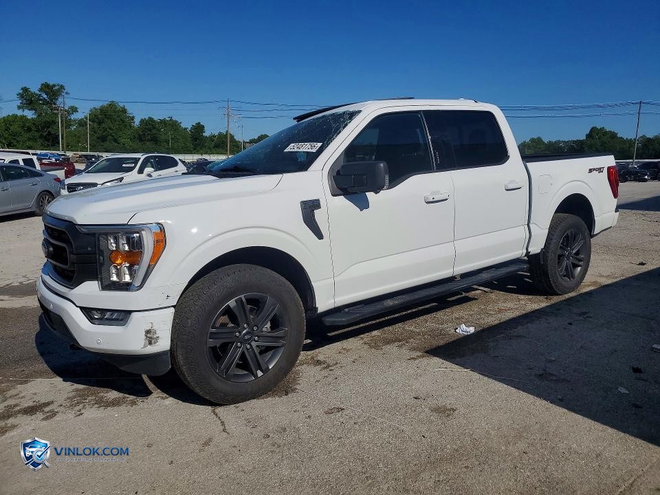 2021 FORD F150 SUPERCREW – Lot 52481756 auction photo