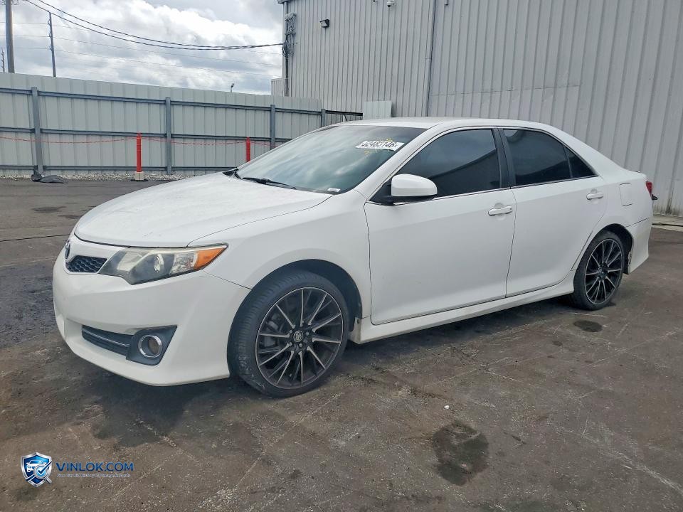 2014 TOYOTA CAMRY SE – Lot 52483146 auction photo