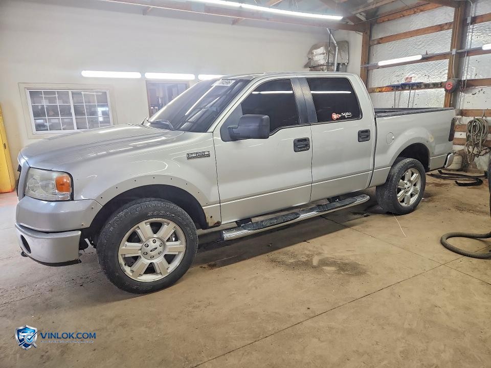 2008 FORD F150 SUPERCREW – Lot 52484596 auction photo