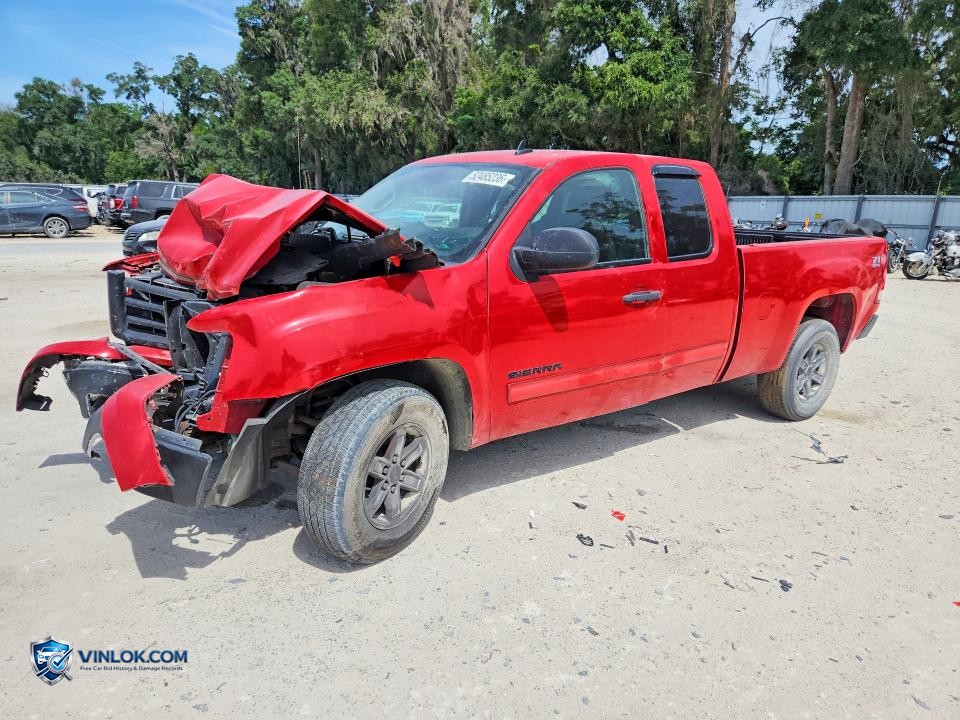 2011 GMC SIERRA K1500 SLE – Lot 52485236 auction photo