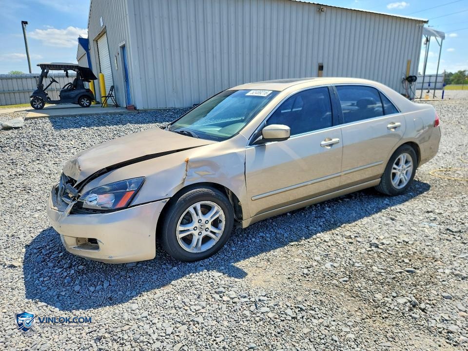 2007 HONDA ACCORD EX – Lot 52489216 auction photo