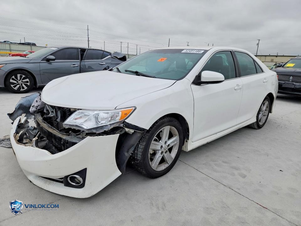 2014 TOYOTA CAMRY SE – Lot 52491186 auction photo