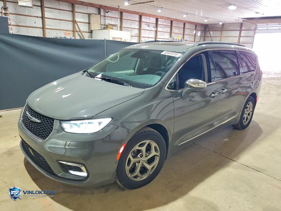 2022 CHRYSLER PACIFICA LIMITED – Lot 52491516 auction photo