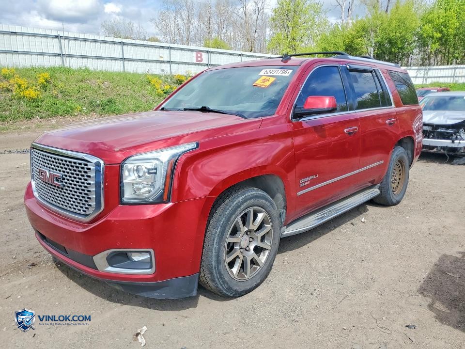 2015 GMC YUKON DENALI – Lot 52491796 auction photo