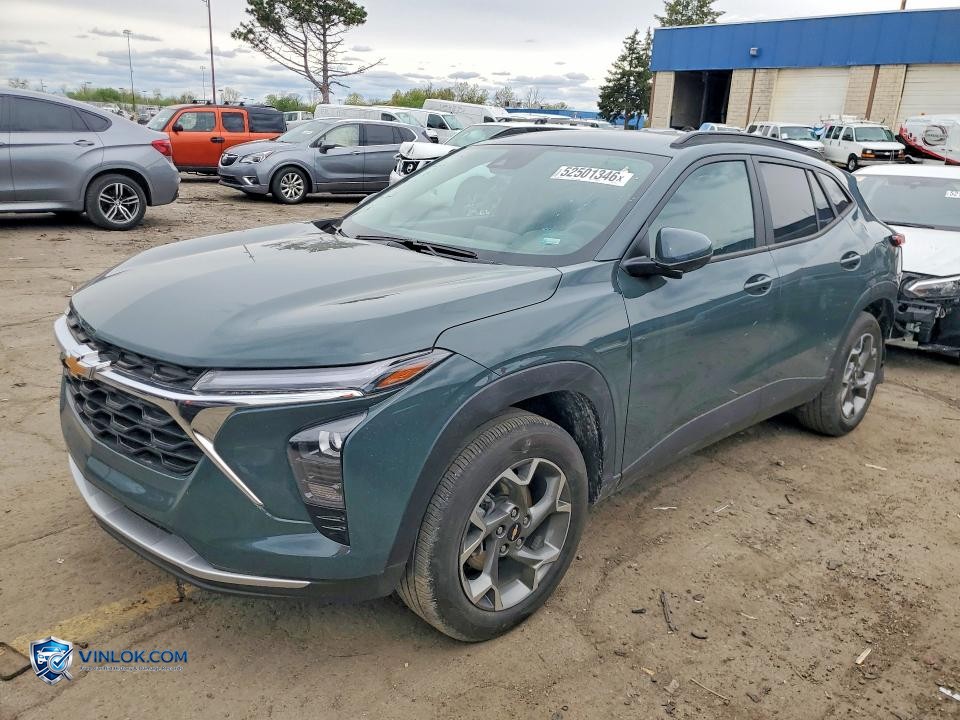 2025 CHEVROLET TRAX 1LT – Lot 52501346 auction photo