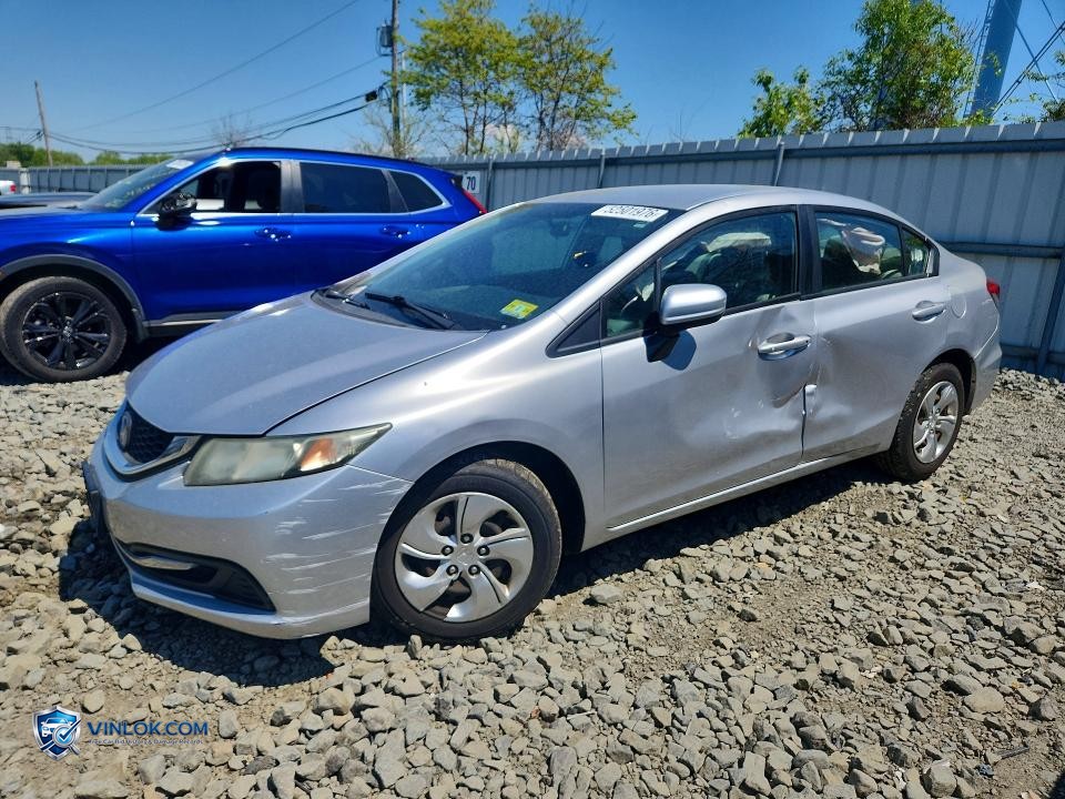 2014 HONDA CIVIC LX – Lot 52501976 auction photo