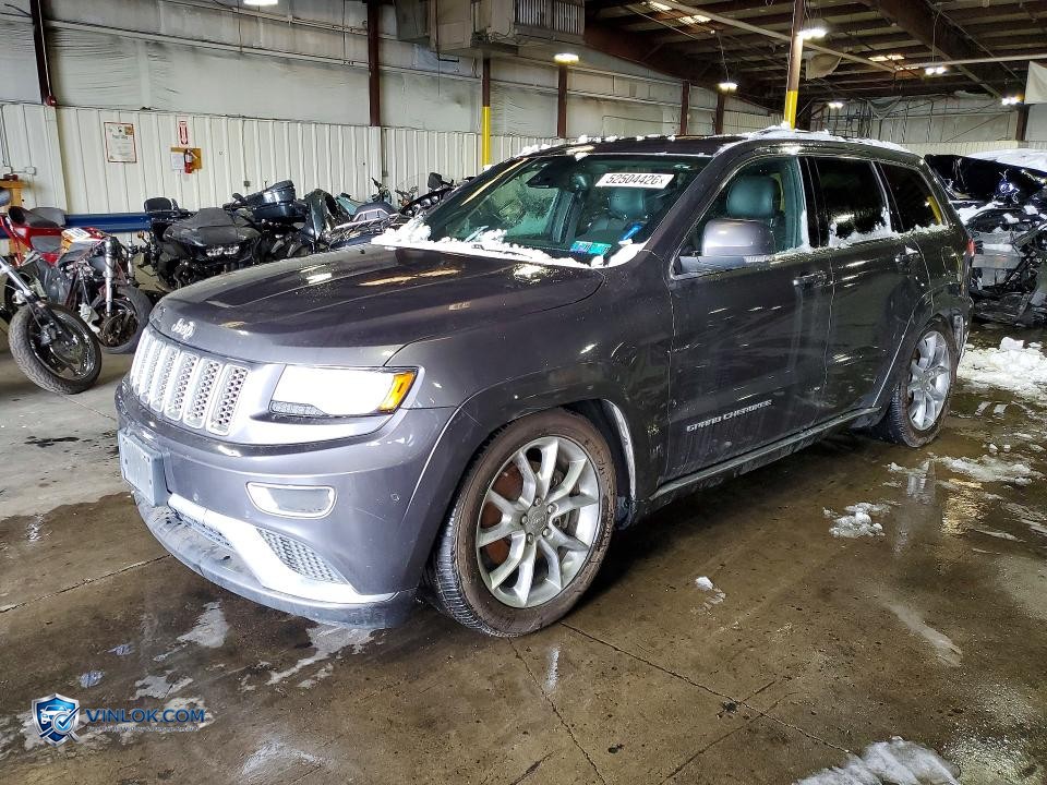 2015 JEEP GRAND CHEROKEE SUMMIT – Lot 52504426 auction photo