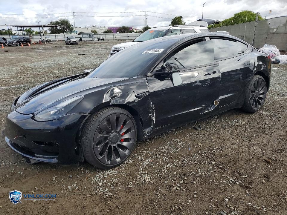 2021 TESLA MODEL 3 – Lot 52510686 auction photo