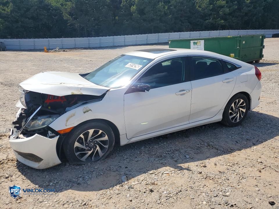 2017 HONDA CIVIC EX – Lot 52514296 auction photo