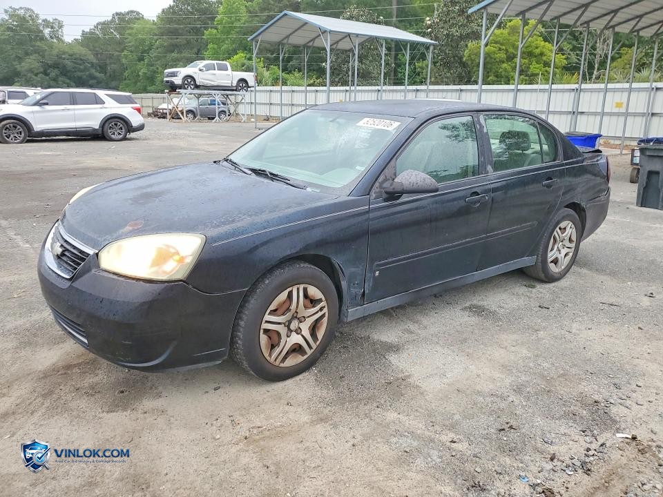 2007 CHEVROLET MALIBU LS – Lot 52520106 auction photo