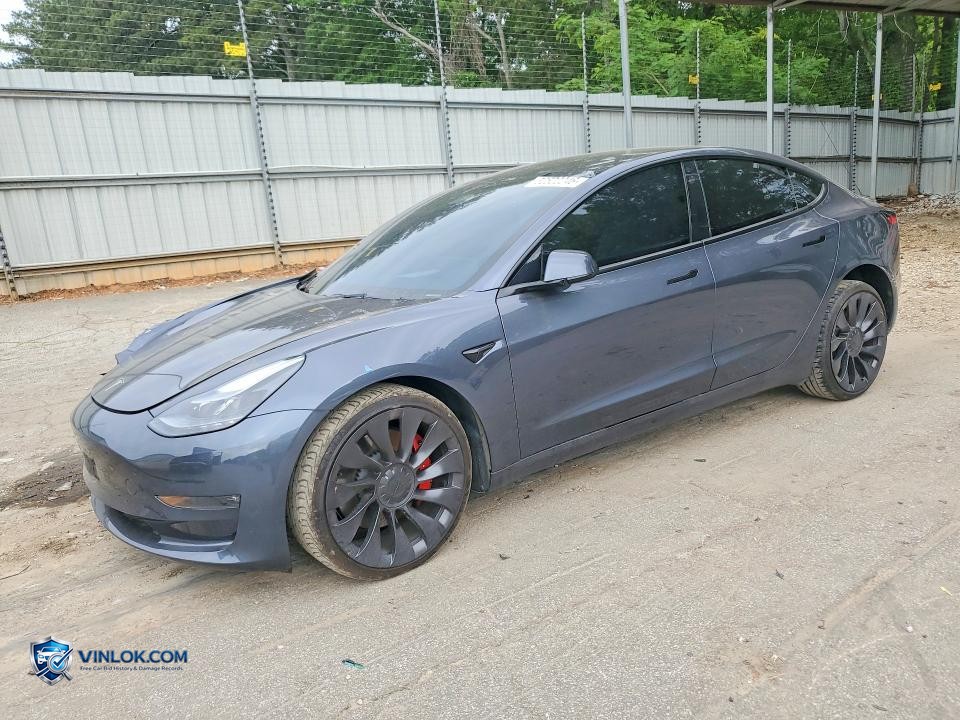 2023 TESLA MODEL 3 – Lot 52522246 auction photo