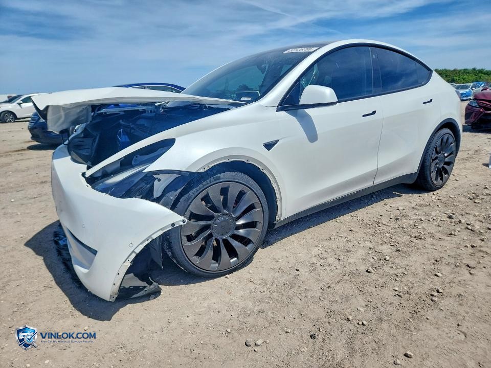 2022 TESLA MODEL Y – Lot 52526786 auction photo