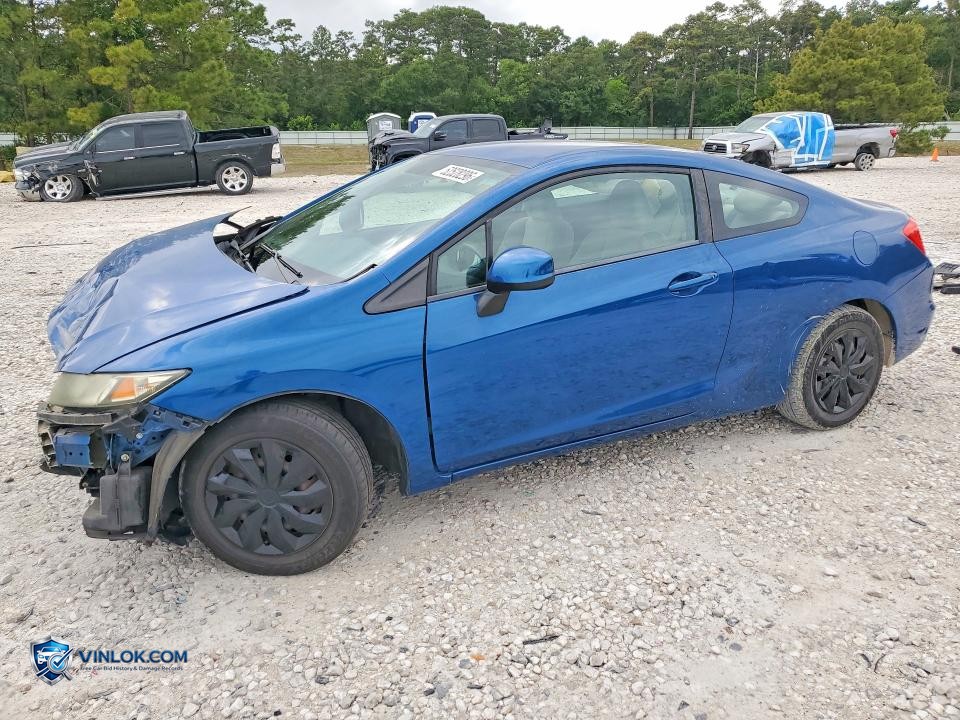 2013 HONDA CIVIC LX – Lot 52528296 auction photo