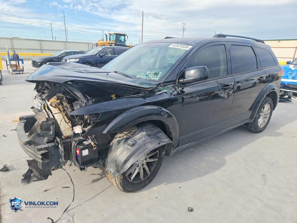 2016 DODGE JOURNEY SXT – Lot 52529336 auction photo