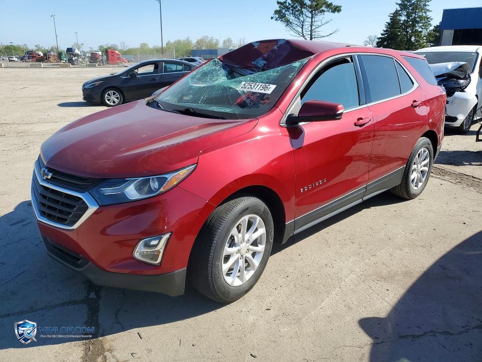 2019 CHEVROLET EQUINOX LT – Lot 52531196 auction photo