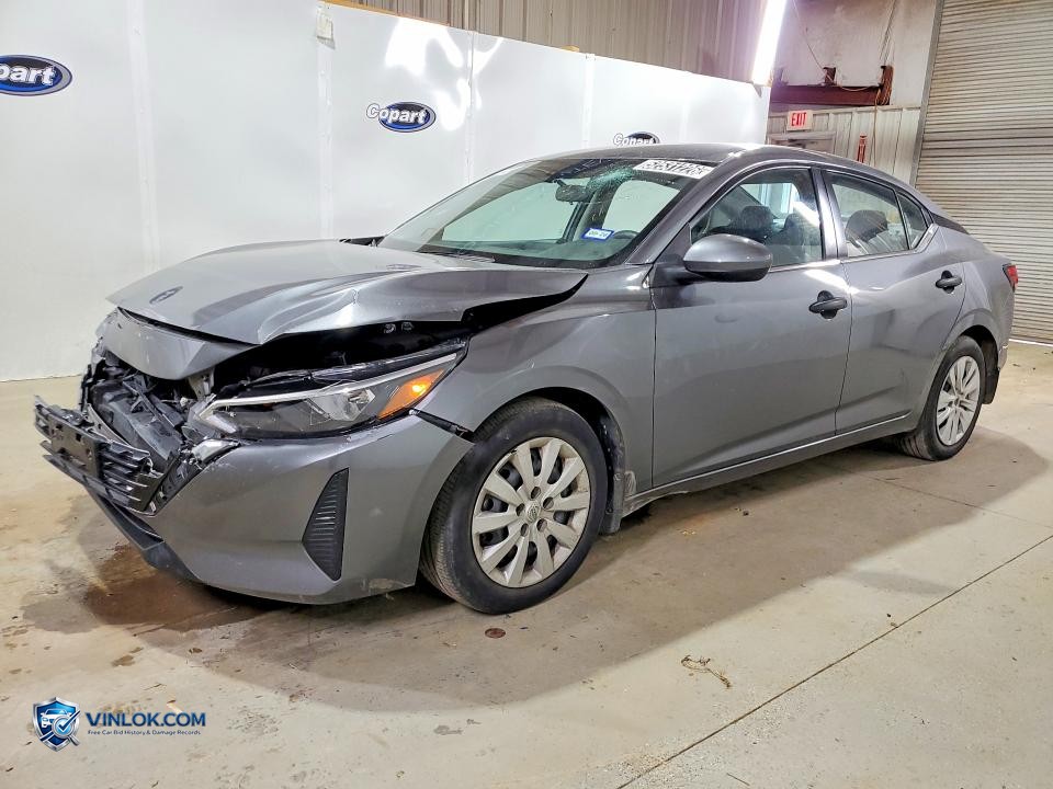 2024 NISSAN SENTRA S – Lot 52531226 auction photo