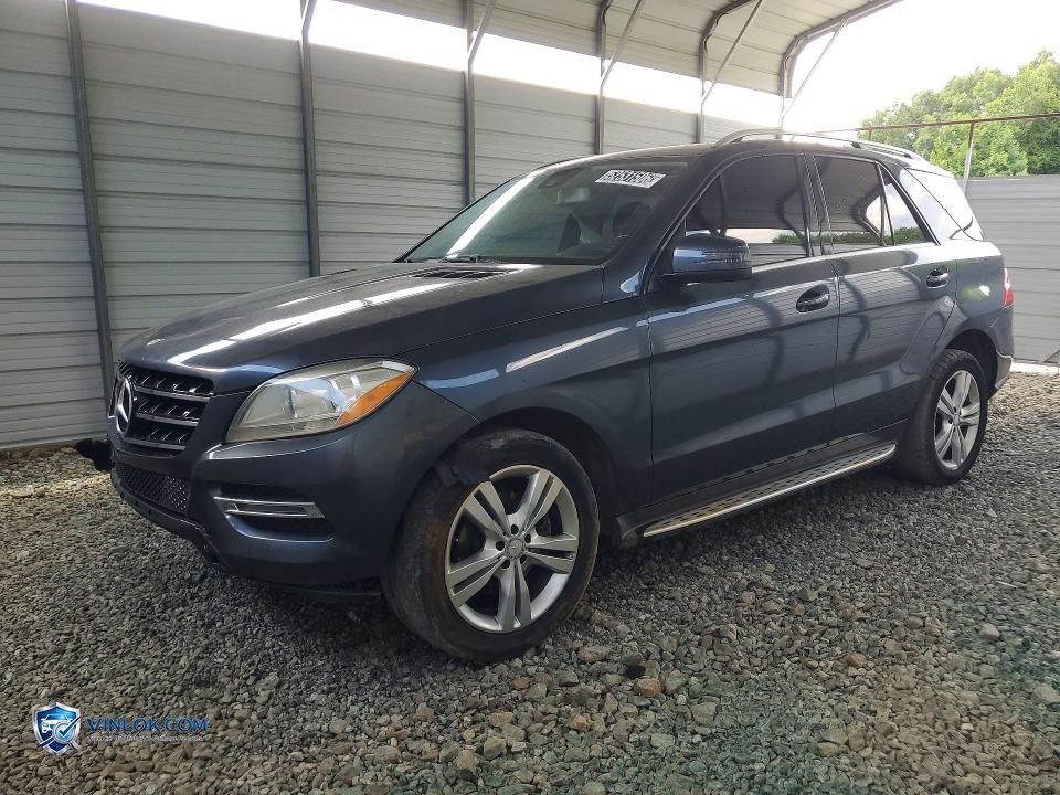 2014 MERCEDES-BENZ ML 350 4MATIC – Lot 52531506 auction photo