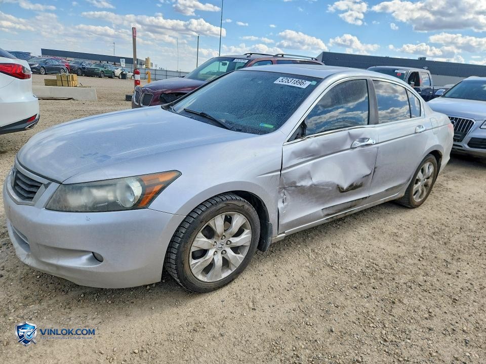 2008 HONDA ACCORD EXL – Lot 52531896 auction photo