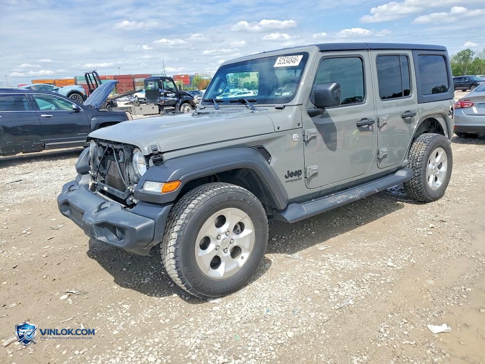 2019 JEEP WRANGLER UNLIMITED SPORT – Lot 52534846 auction photo