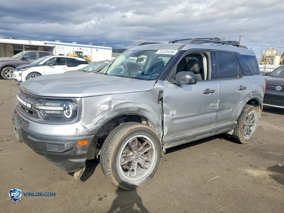 2022 FORD BRONCO SPORT BIG BEND – Lot 52535466 auction photo