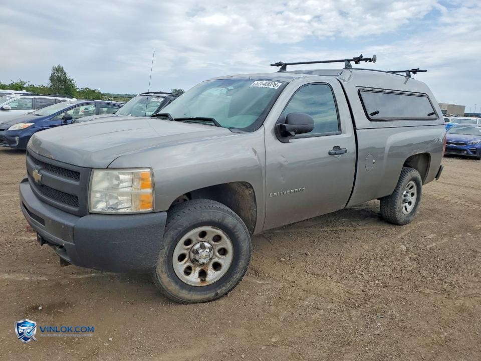 2009 CHEVROLET SILVERADO K1500 – Lot 52540026 auction photo