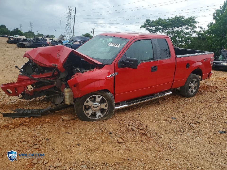 2010 FORD F150 SUPER CAB – Lot 52540096 auction photo